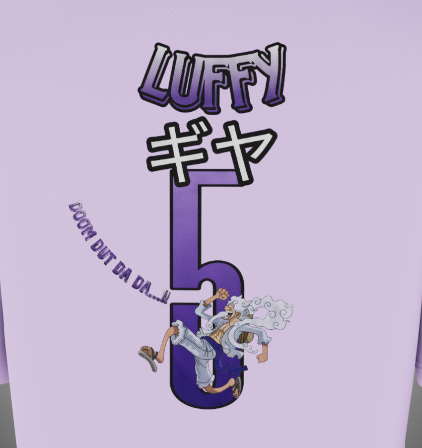 Luffy Gear 5 Oversized Classic T-Shirt