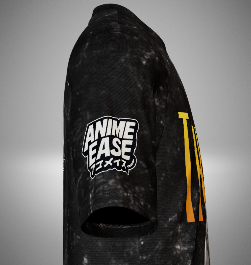 Zenitsu Acid Washed Oversized T-Shirt