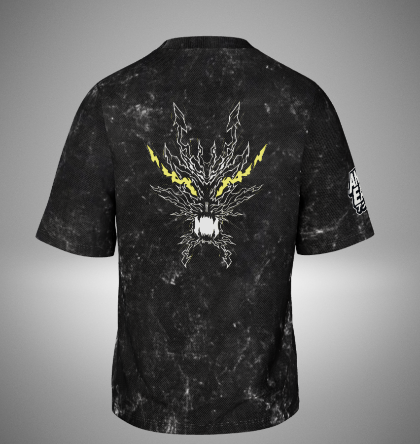 Zenitsu Acid Washed Oversized T-Shirt