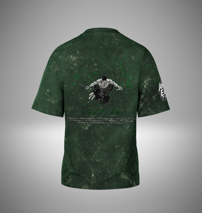 Zoro Acid Washed T-Shirt