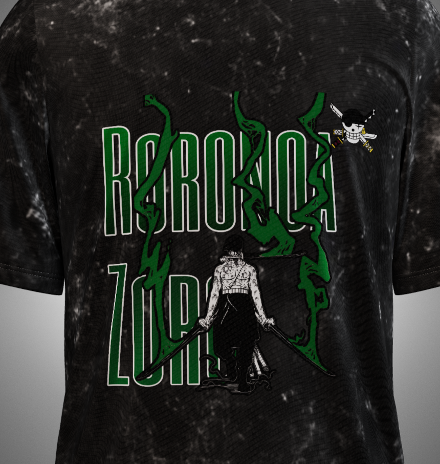 Zoro Acid Washed T-Shirt