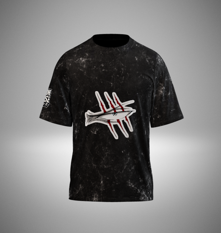 Shanks Acid Washed Oversized T-Shirt