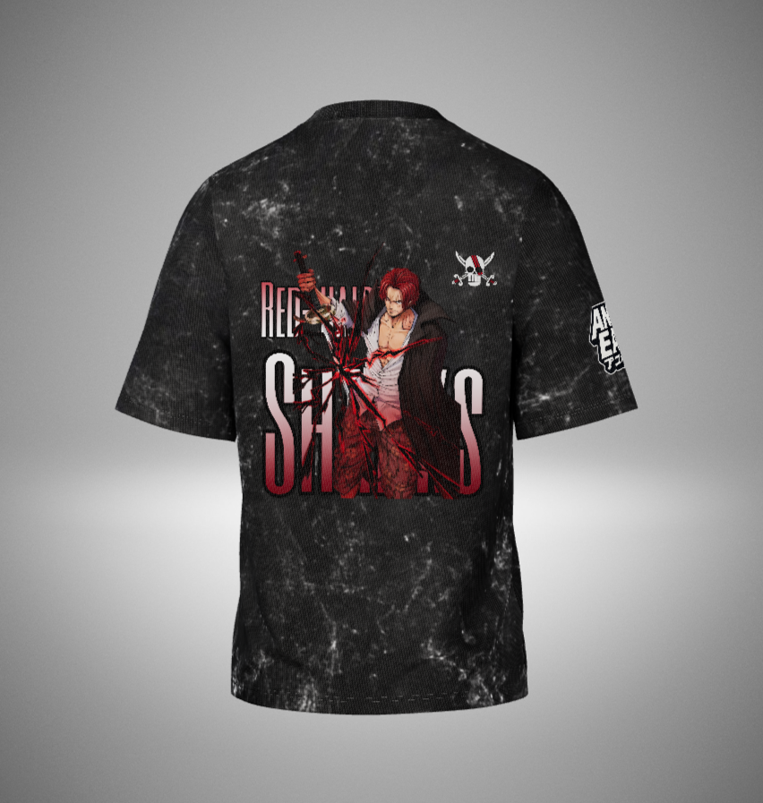 Shanks Acid Washed Oversized T-Shirt