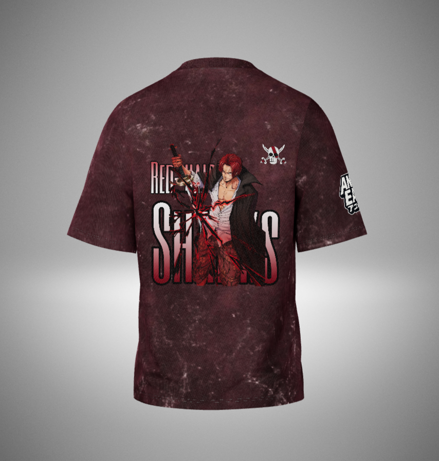 Shanks Acid Washed Oversized T-Shirt