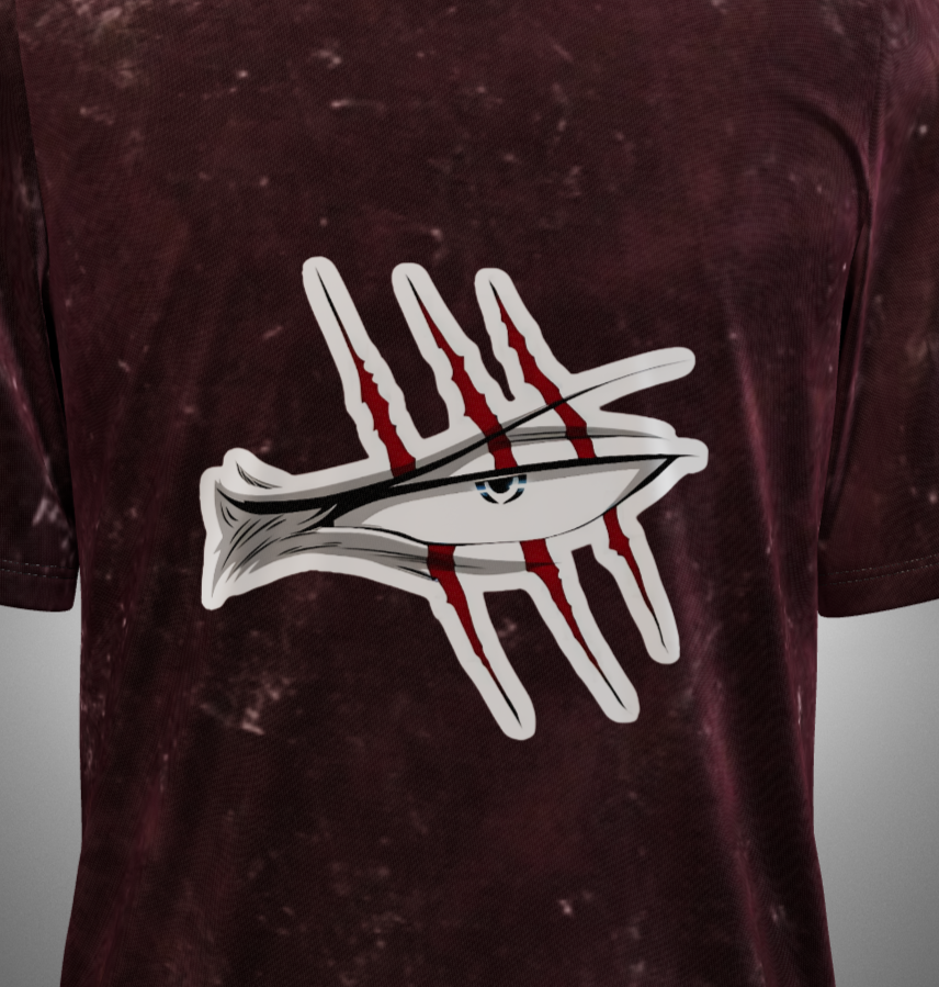 Shanks Acid Washed Oversized T-Shirt