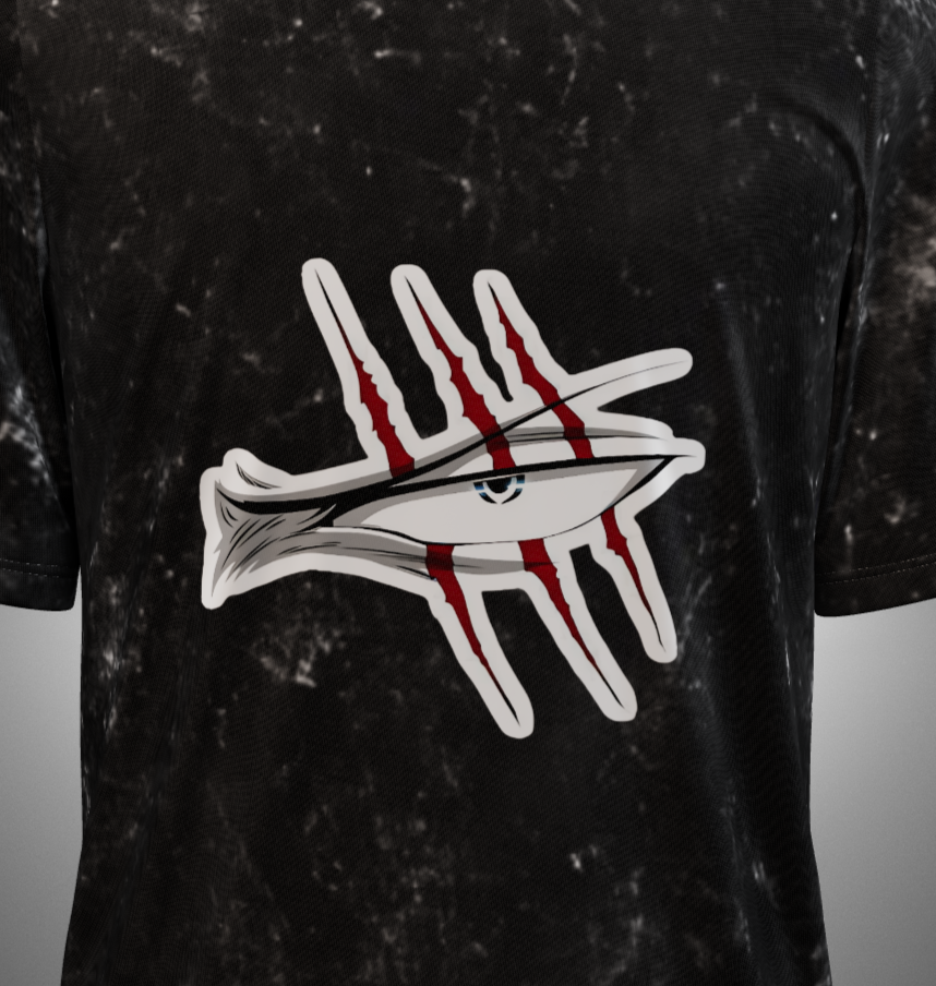 Shanks Acid Washed Oversized T-Shirt