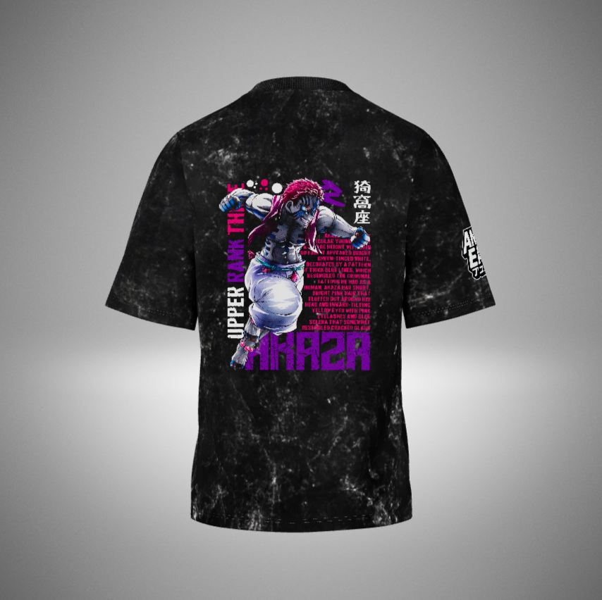 Akaza Acid Washed Oversized T-Shirt