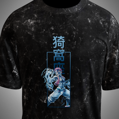 Akaza Acid Washed Oversized T-Shirt