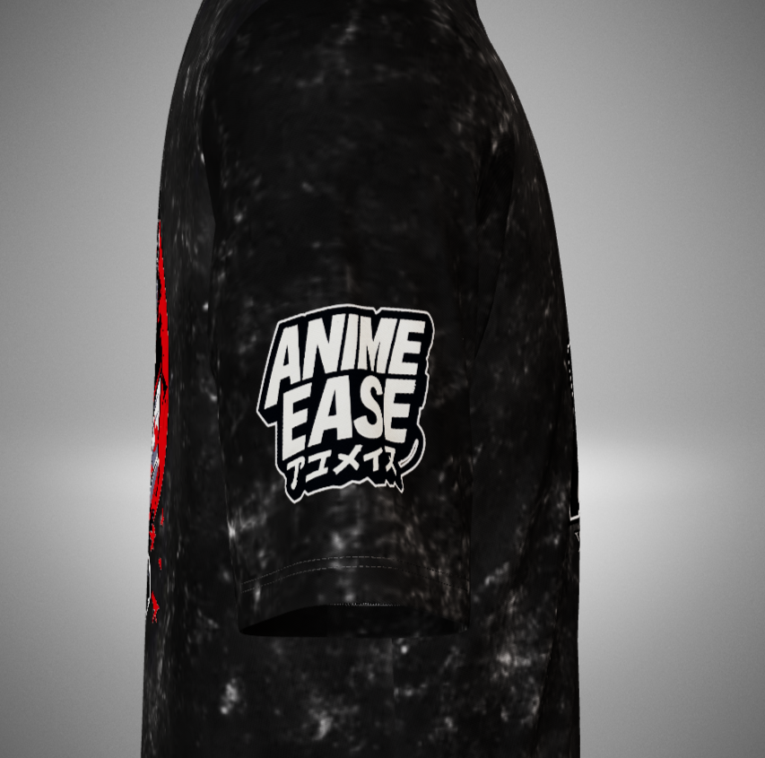 Itachi Acid Washed Oversized T-Shirt