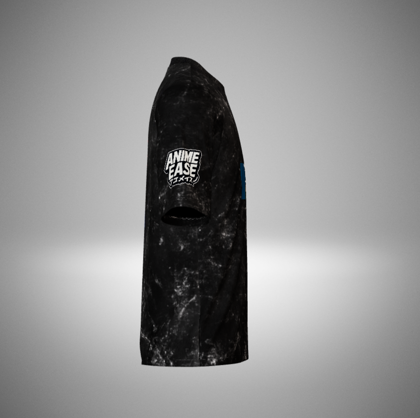 Kakashi Acid Washed Oversized T-Shirt