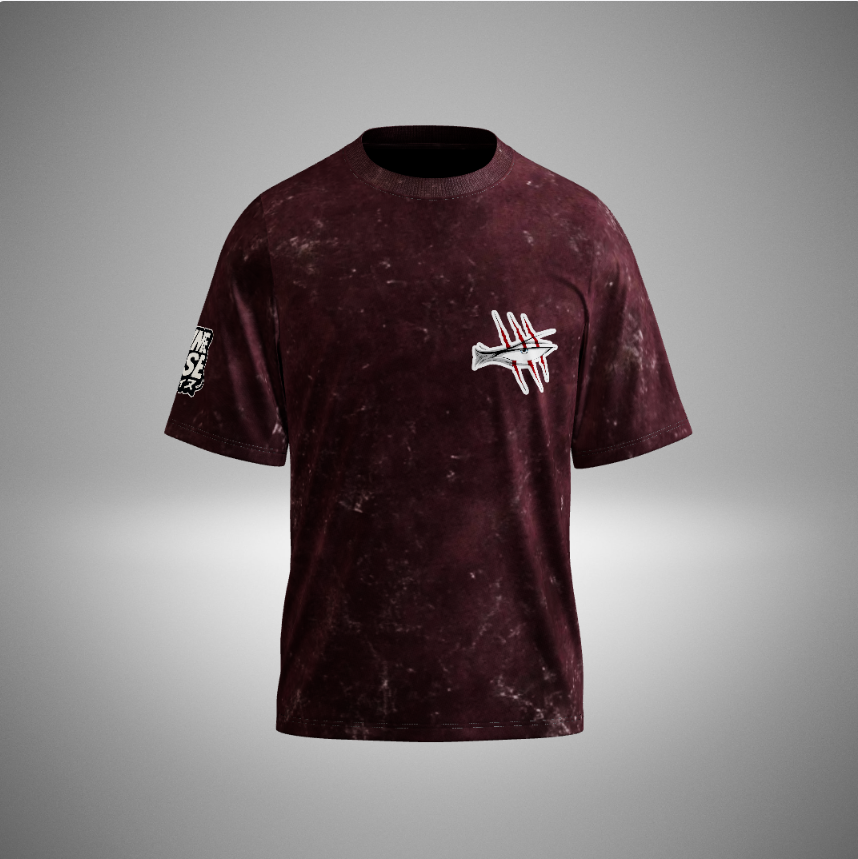 Shanks Acid Washed Oversized T-Shirt