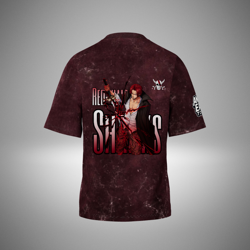 Shanks Acid Washed Oversized T-Shirt