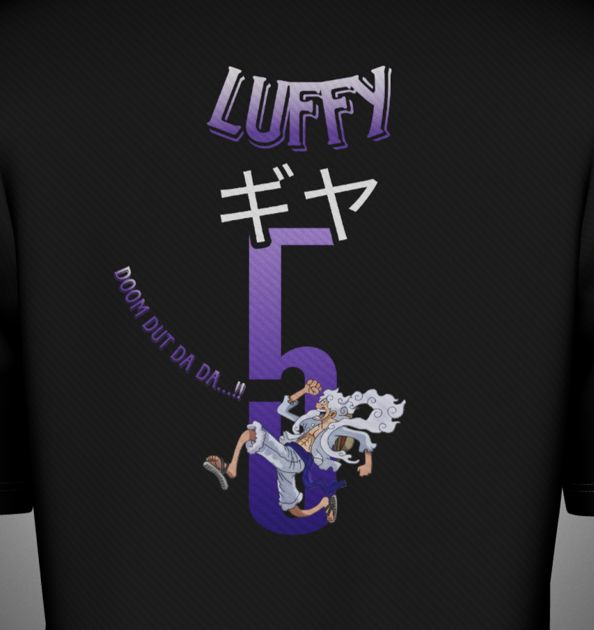 Luffy Gear 5 Oversized Classic T-Shirt