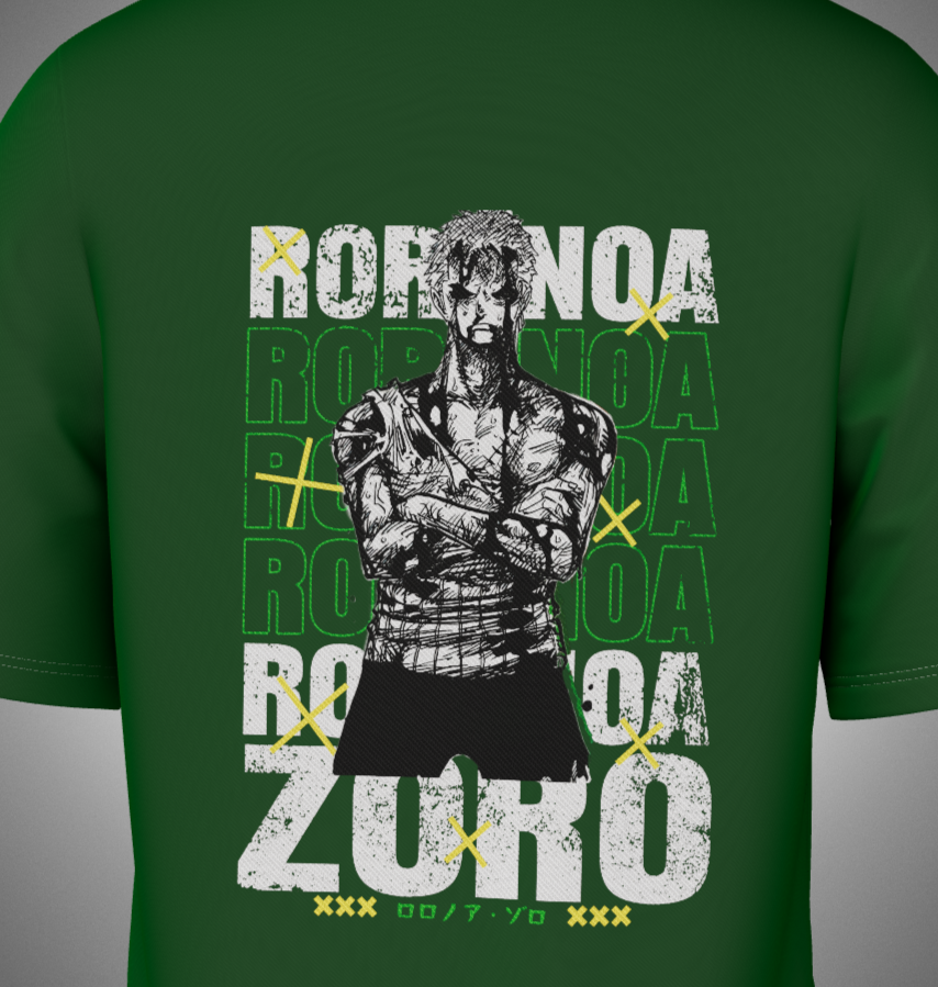 Zoro Nothing Happened Oversized T-Shirt