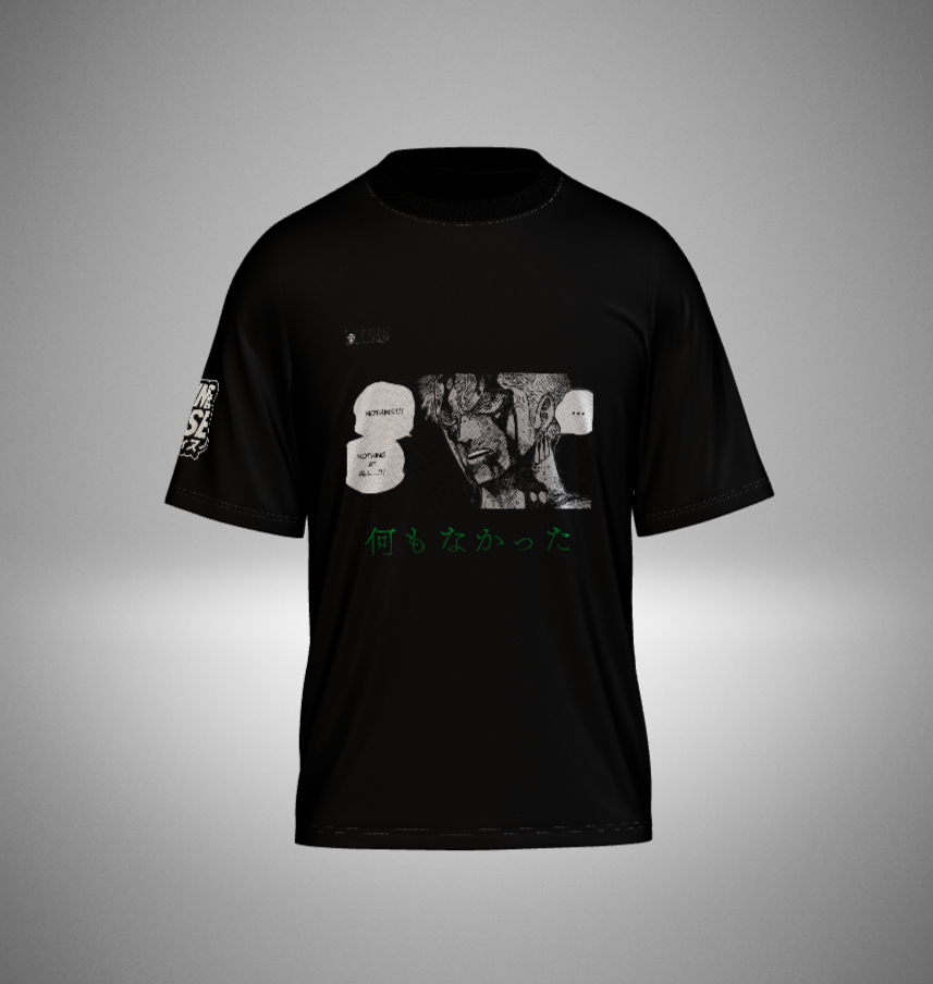 Zoro Nothing Happened Oversized T-Shirt