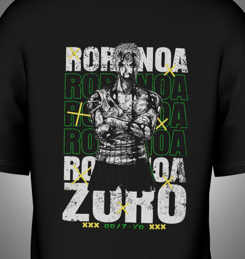 Zoro Nothing Happened Oversized T-Shirt