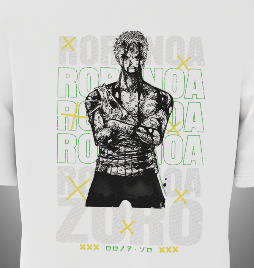 Zoro Nothing Happened Oversized T-Shirt