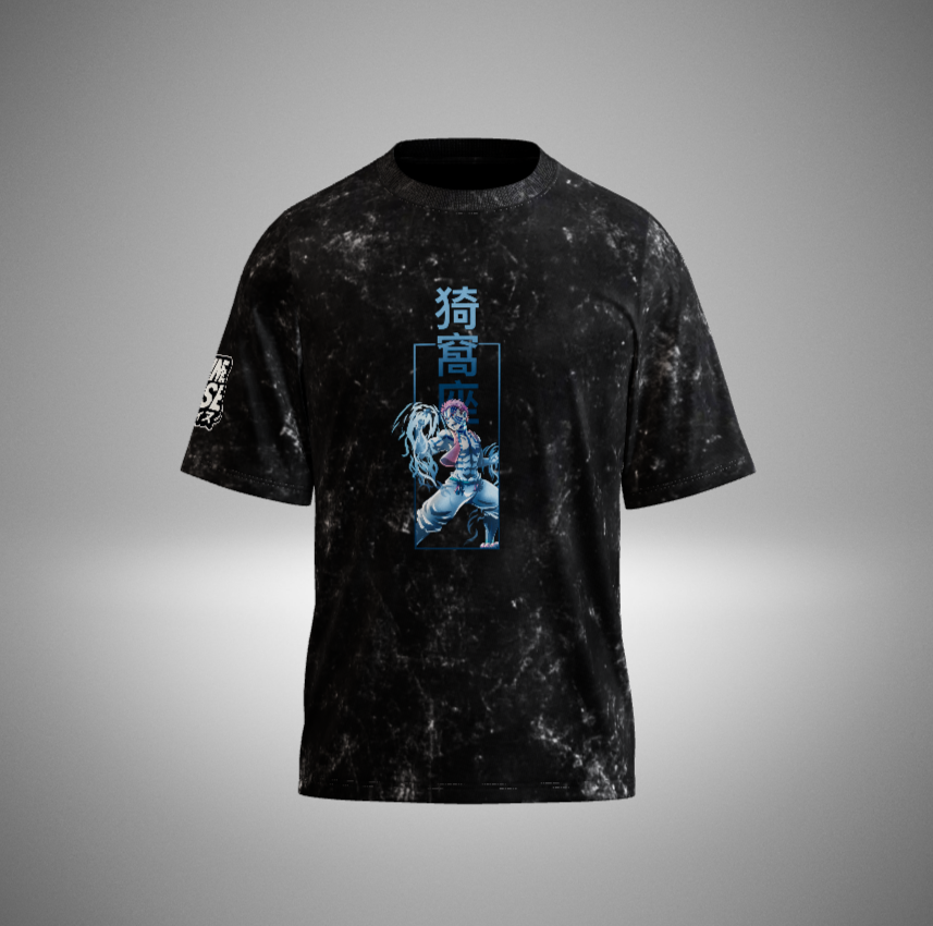 Akaza Acid Washed Oversized T-Shirt