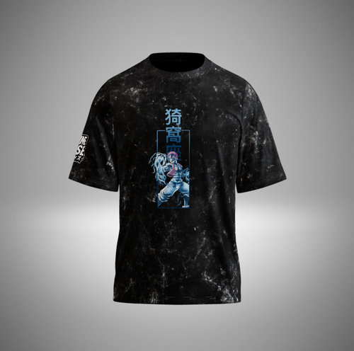 Akaza Acid Washed Oversized T-Shirt